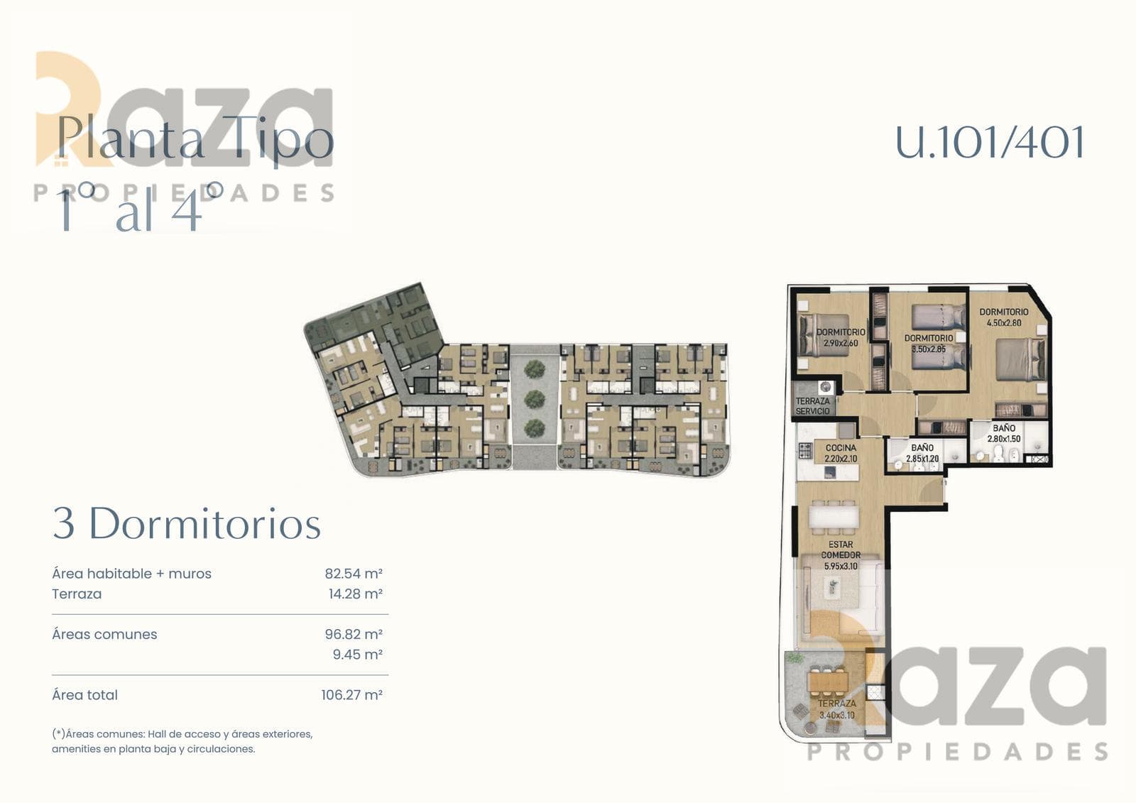 3-Bedroom Apartment for Sale in Ciudad de la Costa