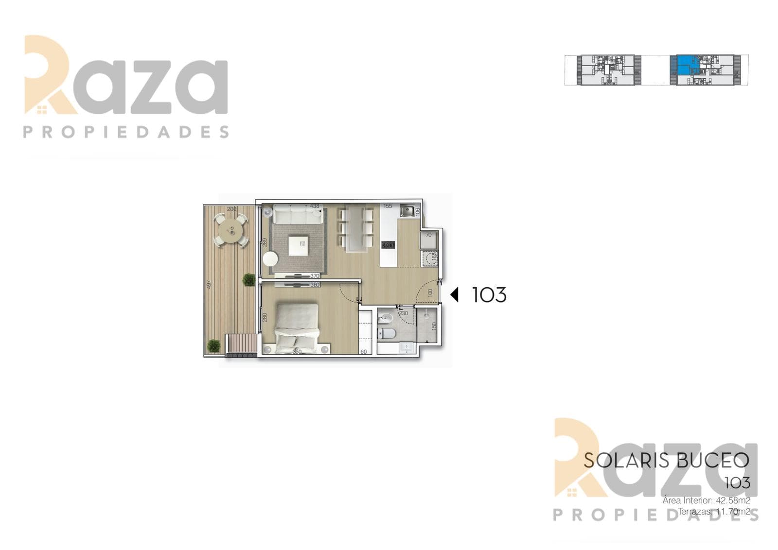 1-Bedroom Apartment for Sale in Buceo