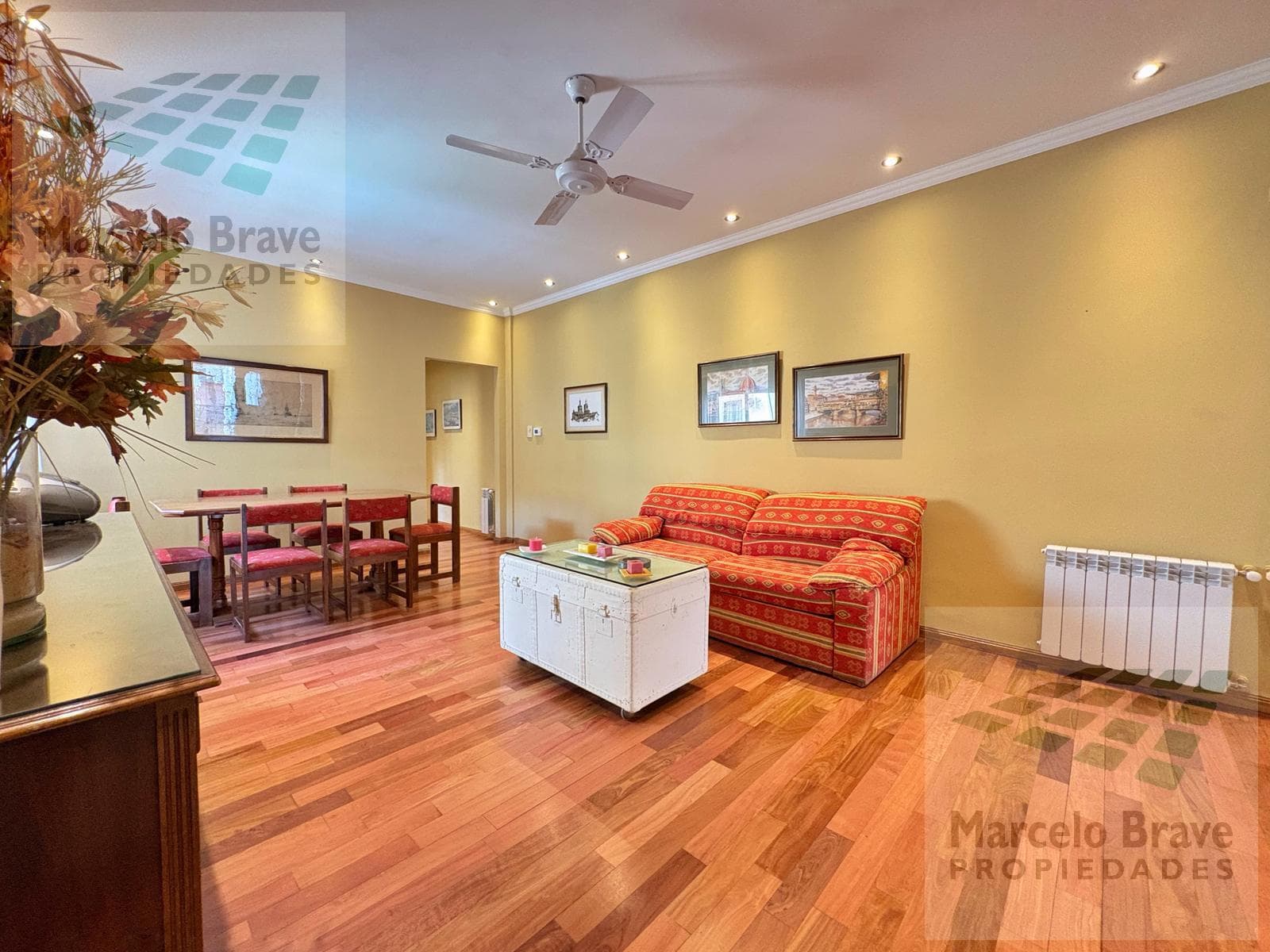 4-room apartment for sale with a balcony, 400 Montevideo Street, San Nicolás.