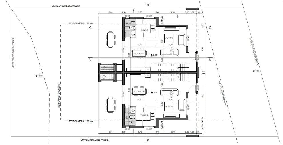 Three-bedroom, two-bathroom house for sale very close to Costa Urbana Shopping