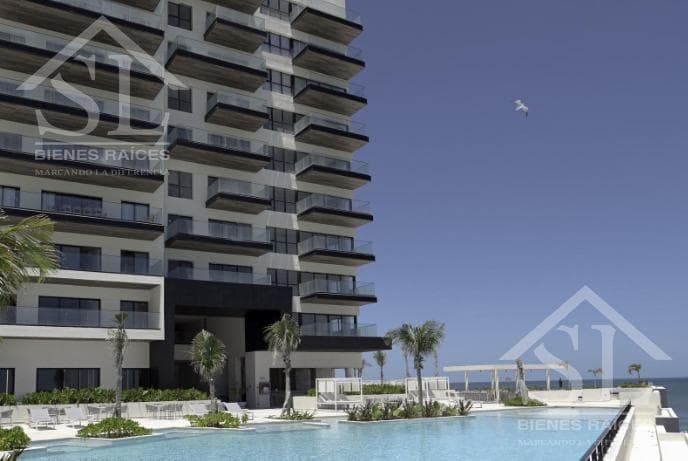 Two-bedroom apartment for sale or rent, Marina Resort, Progreso, Yucatán.
