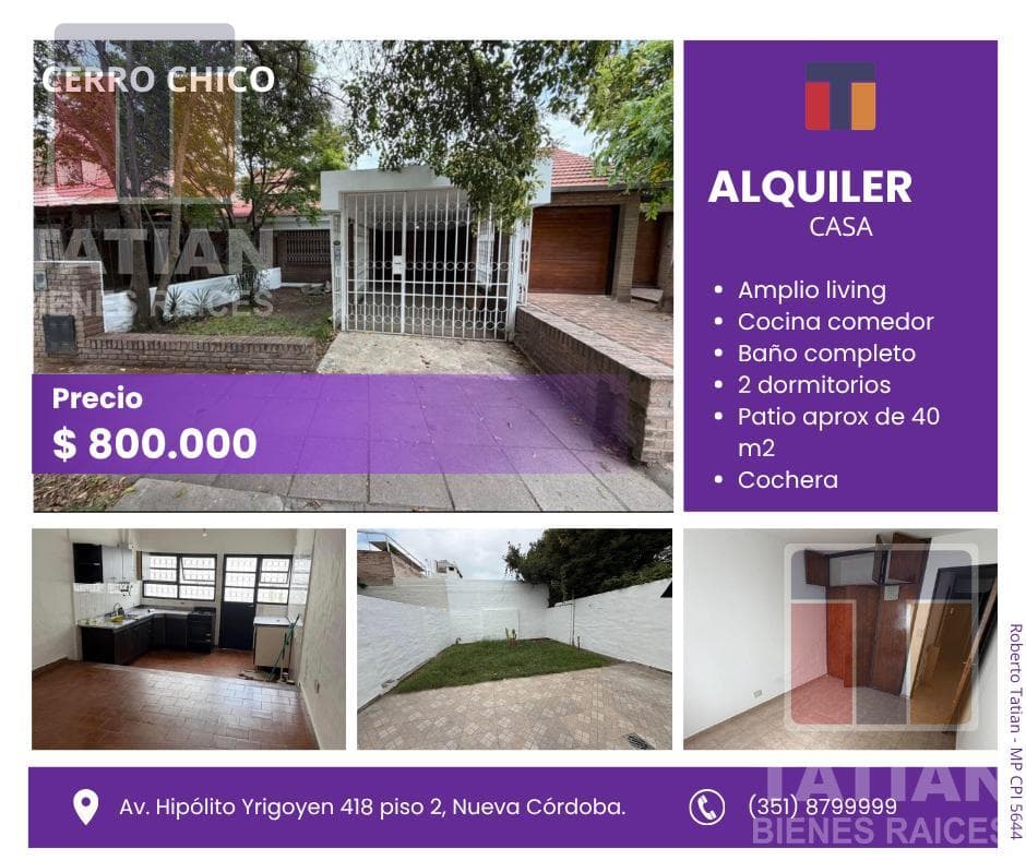 Your Getaway in Cerro Chico! Sturdy 2-Bedroom House with a Spacious Patio and Garage
