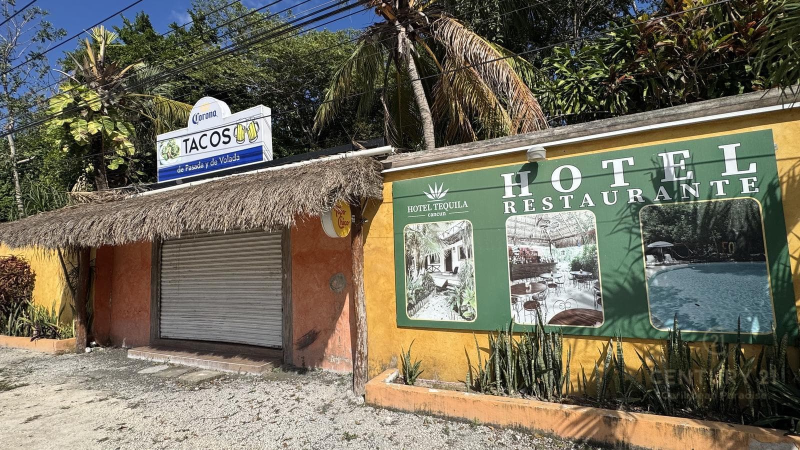 Land for Sale with an Operating Hotel – Commercial Use in Cancún, Near the Airport C4128