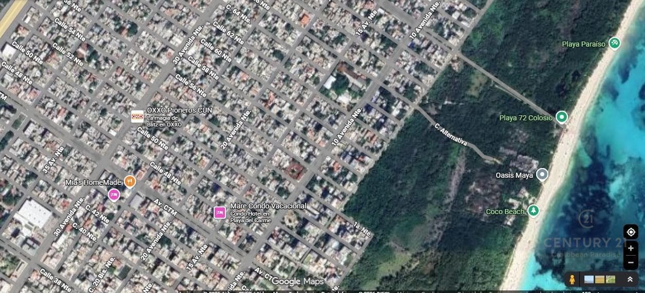 Land for sale on Calle 56, Col. Colosio in Playa del Carmen P4554