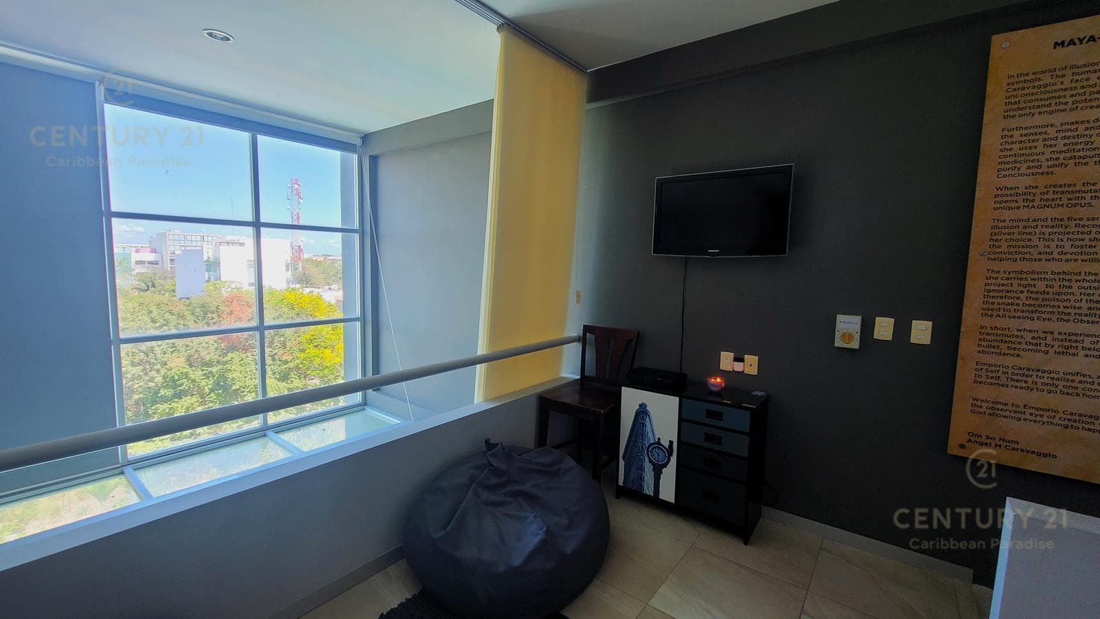 One-bedroom loft-style apartment for sale in Triumph Tower, Centro Maya, Playa del Carmen | P4566