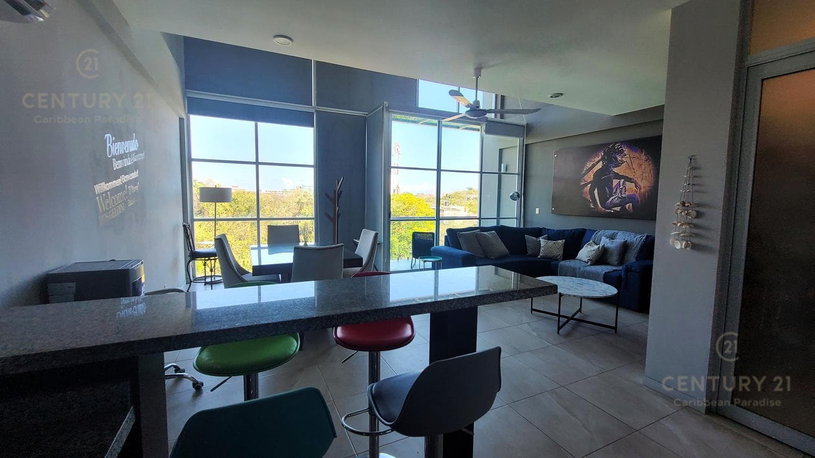 One-bedroom loft-style apartment for sale in Triumph Tower, Centro Maya, Playa del Carmen | P4566