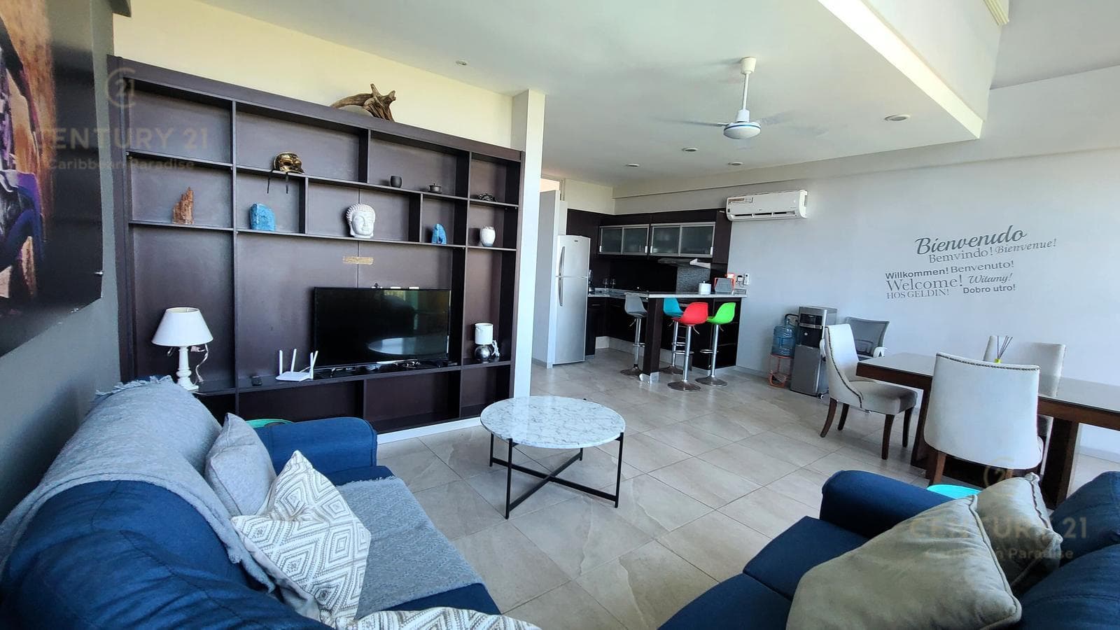 One-bedroom loft-style apartment for sale in Triumph Tower, Centro Maya, Playa del Carmen | P4566