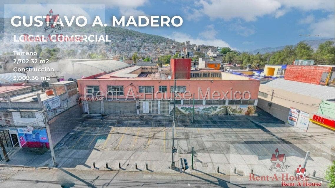 Commercial Space for Rent in Gustavo Madero, Vasco de Quiroga RT 26-2605.