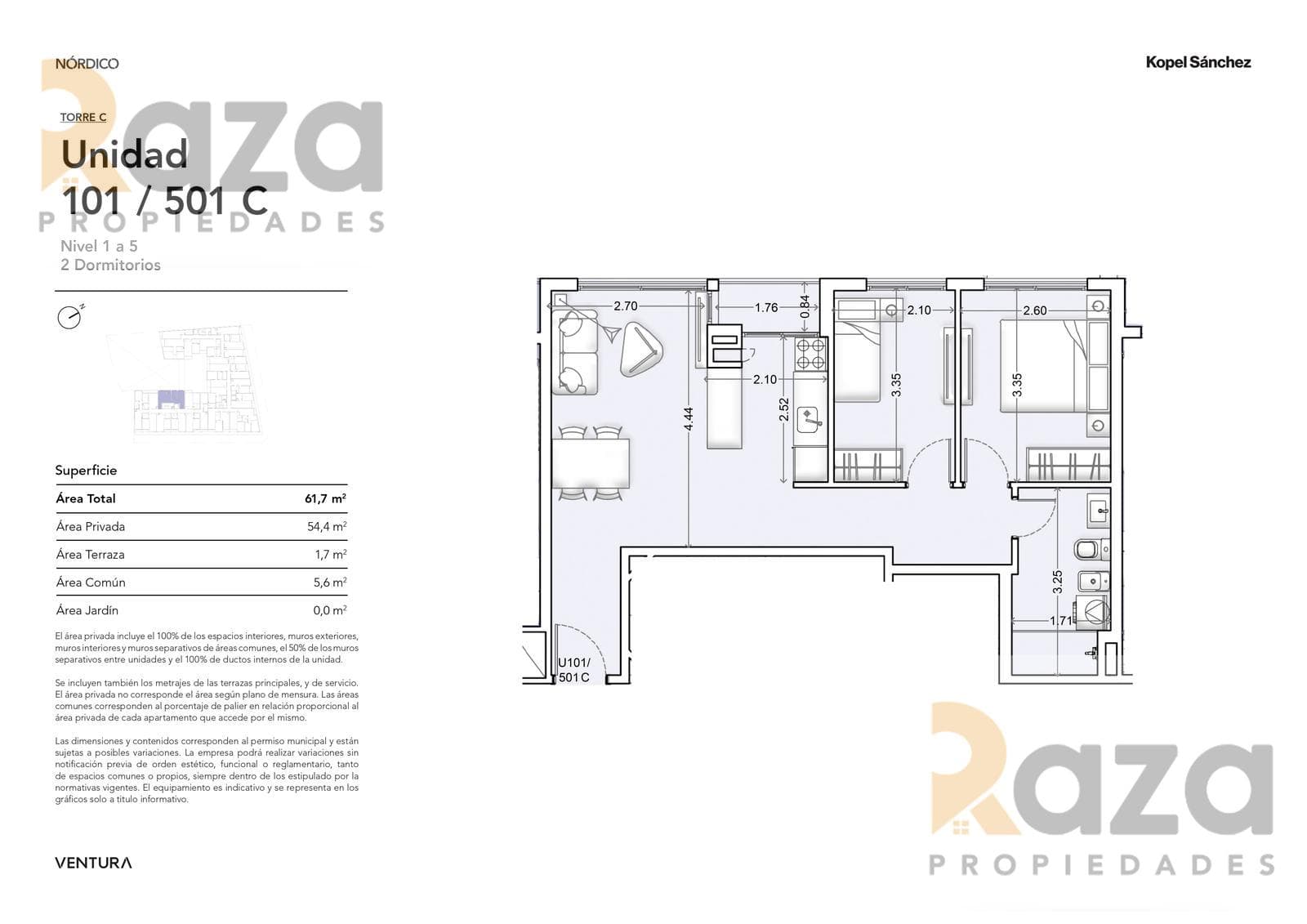 2-Bedroom Apartment for Sale in La Blanqueada