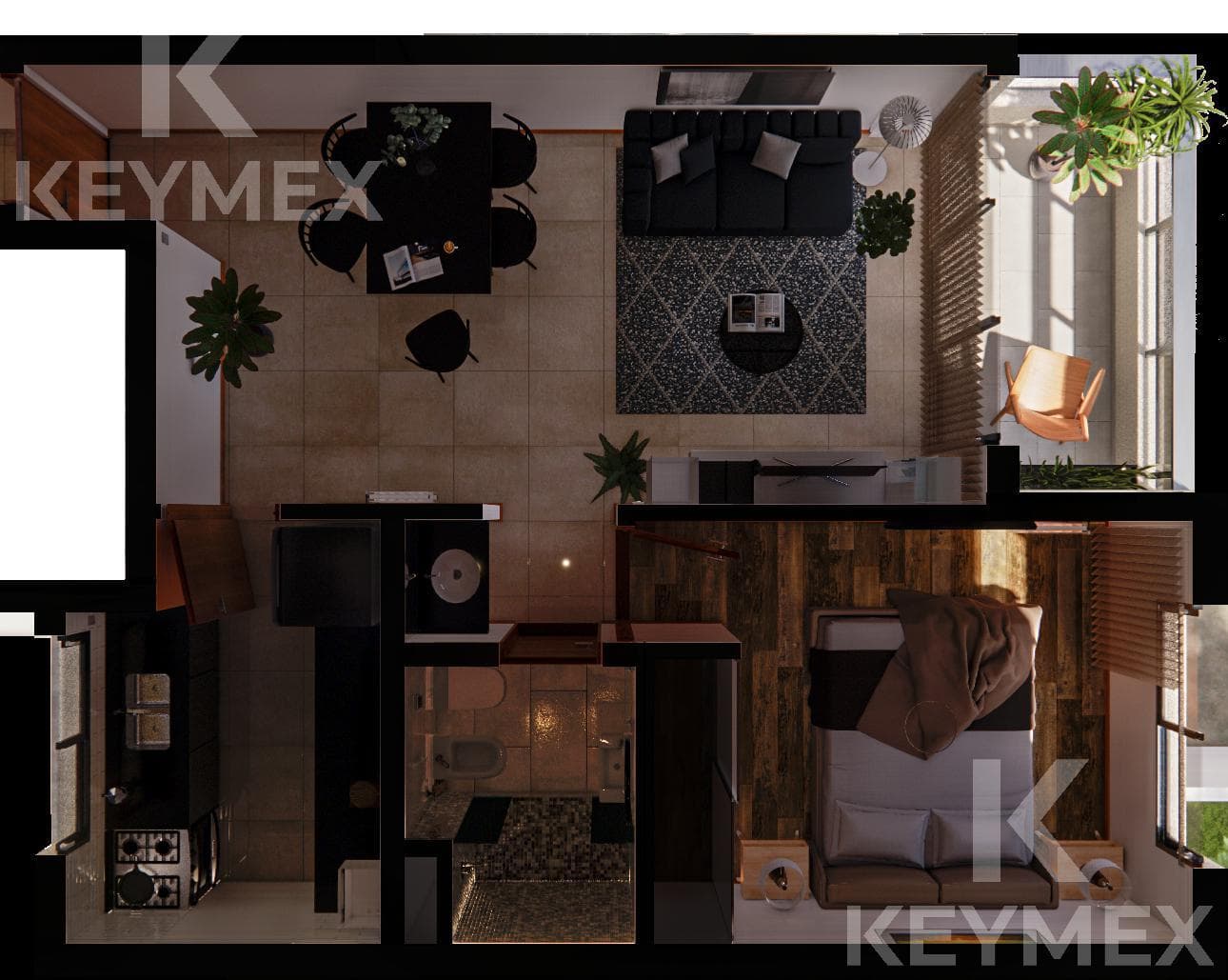 BRAND-NEW ONE-BEDROOM APARTMENT FOR SALE AT 60 17 AND 18, LA PLATA