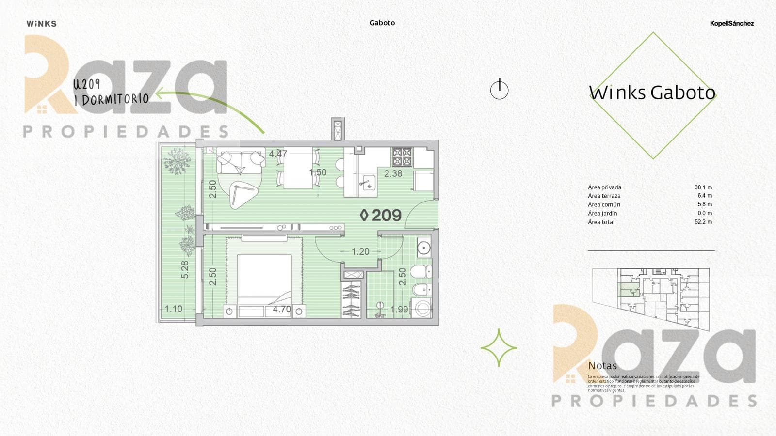 Studio Apartment for Sale in Palermo