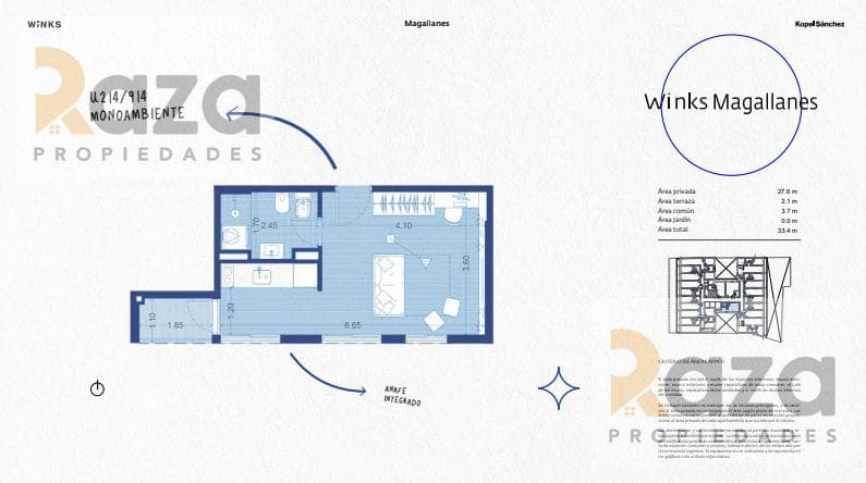 Studio Apartment for Sale in Palermo