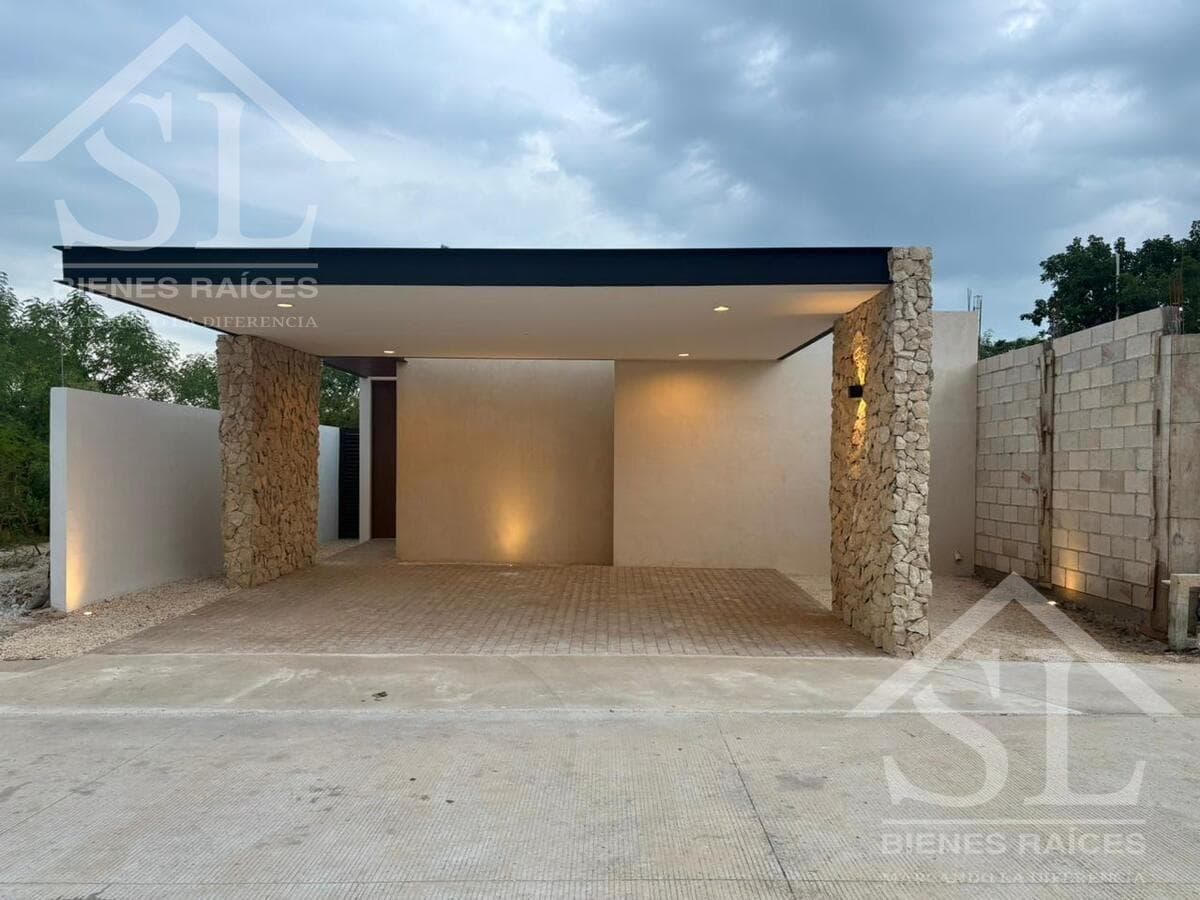 3-bedroom house in Privada Residencial, Conkal, Yucatán.