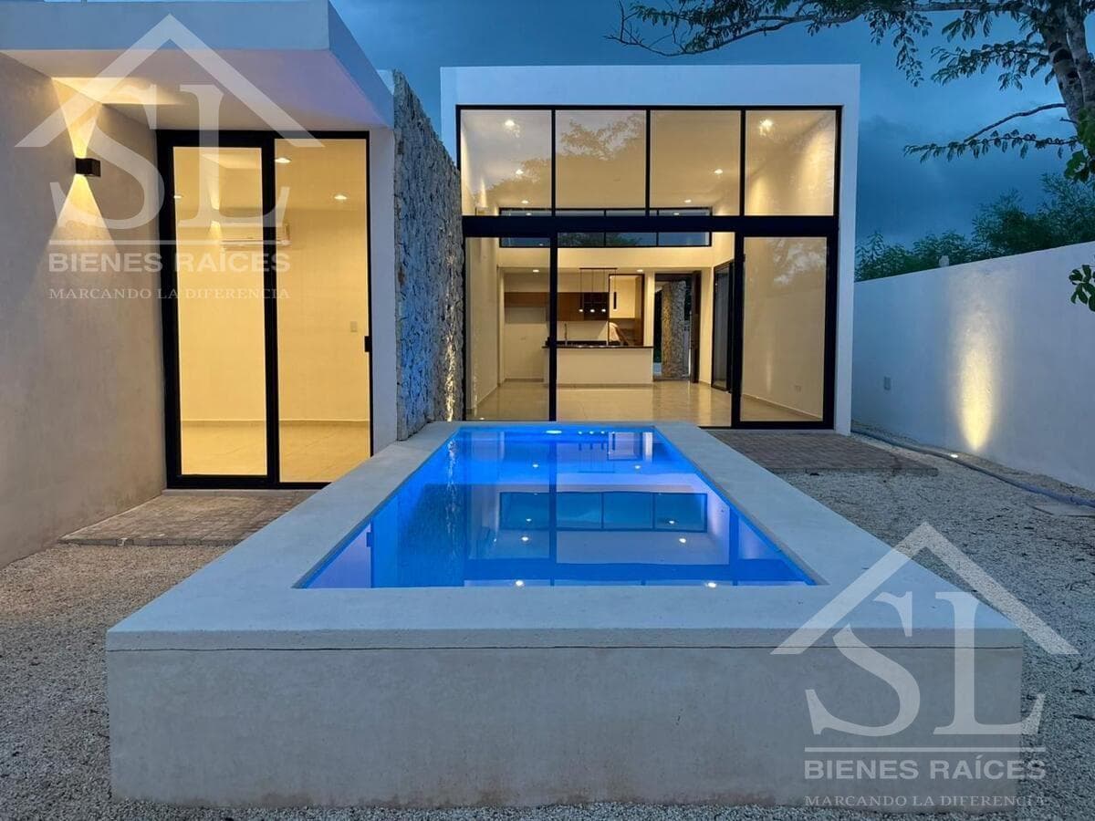 3-bedroom house in Privada Residencial, Conkal, Yucatán.