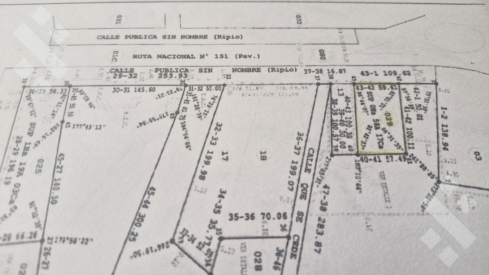 LAND FOR RENT IN BARDA DEL MEDIO