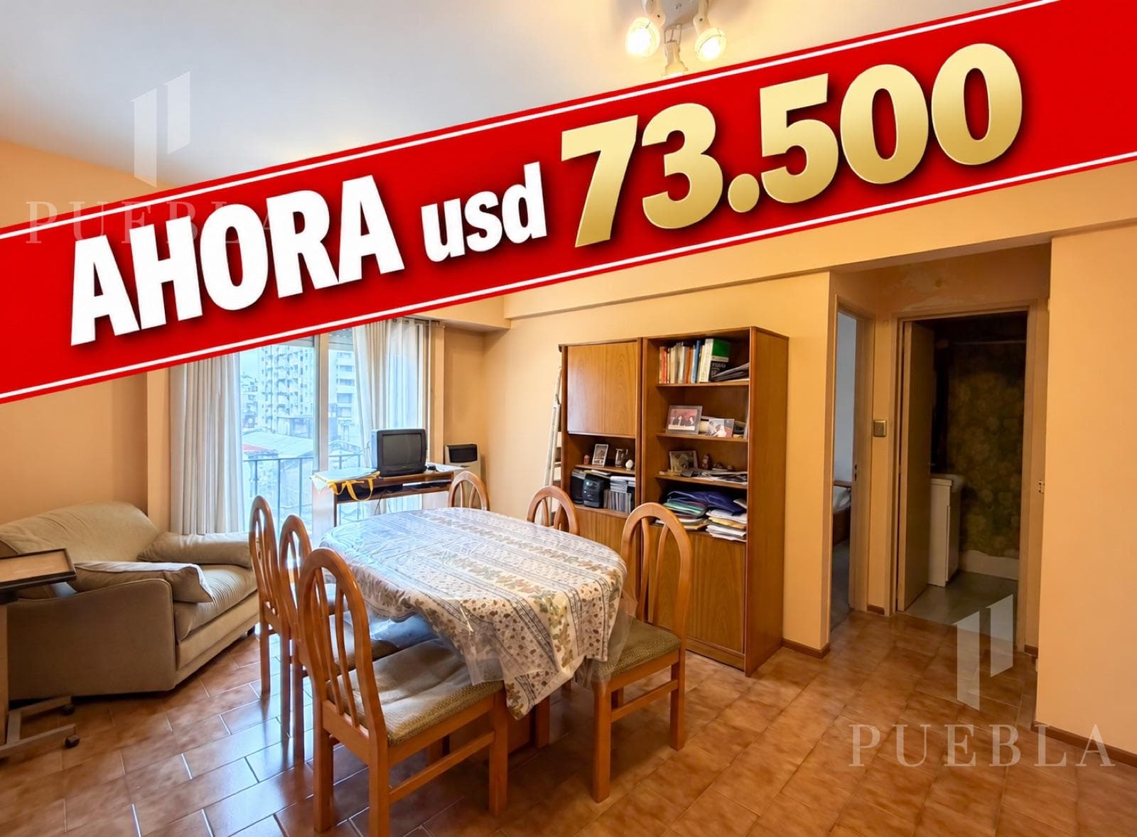 VENTA 2 Ambientes con Lavadero y Mucha Luz - San Cristóbal