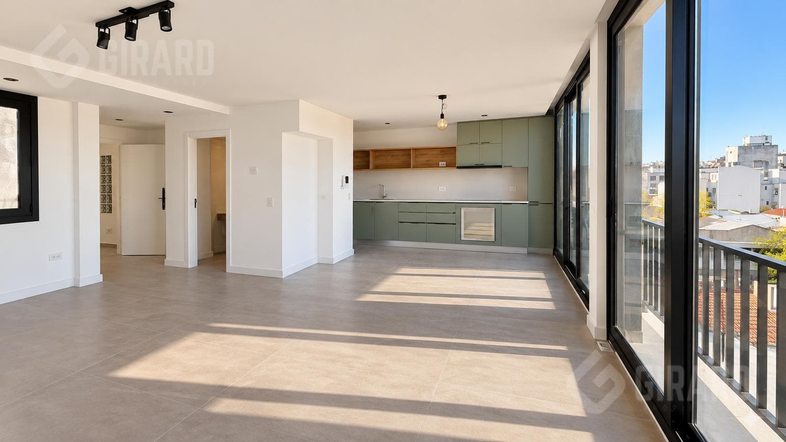Duplex for sale in an apartment building with a private terrace in the Chauvin area