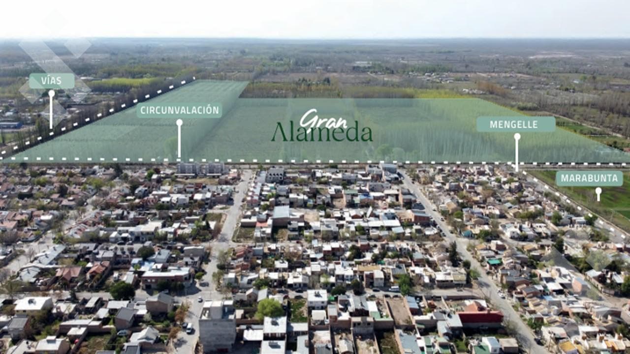 Land for Sale in La Gran Alameda Neighborhood, Cipolletti