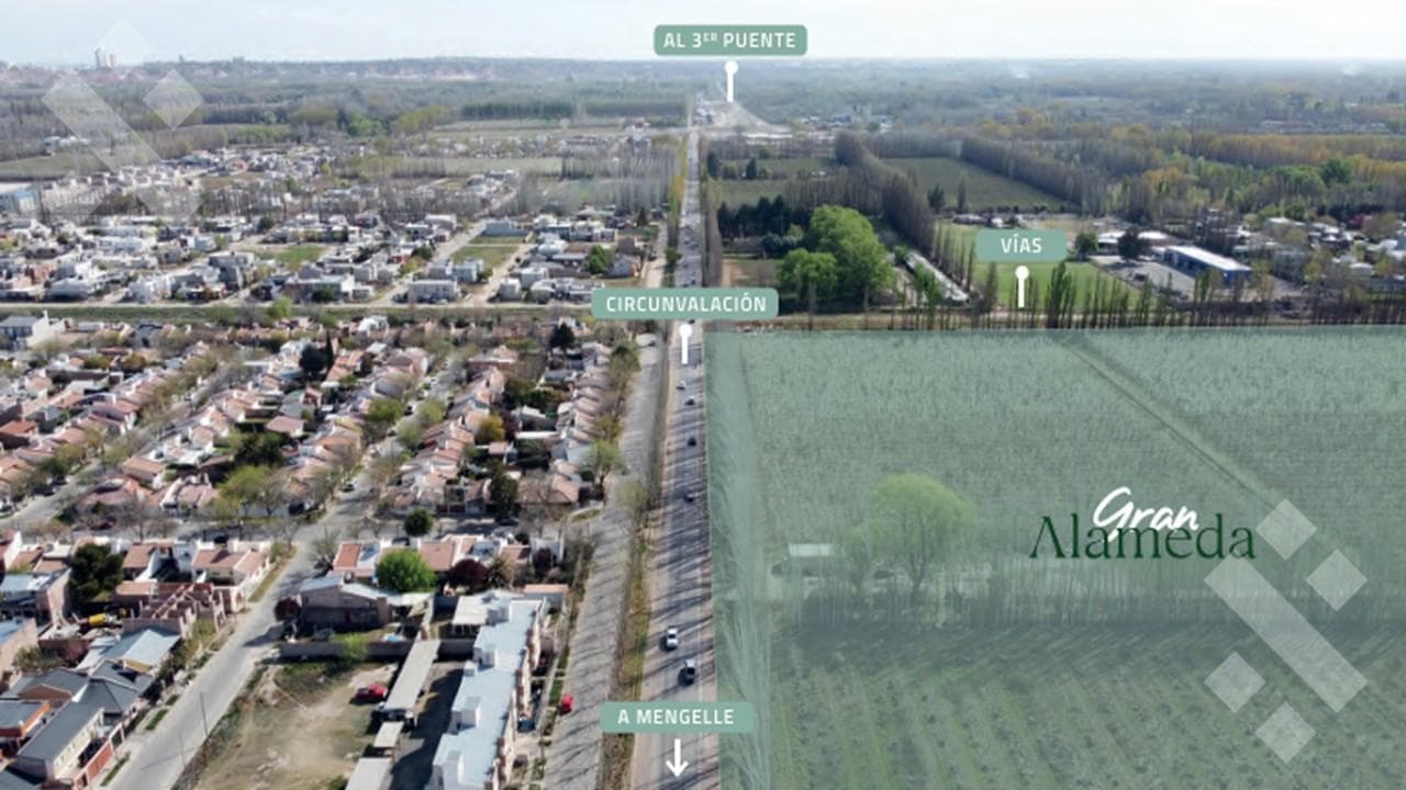 Land for Sale in La Gran Alameda Neighborhood, Cipolletti