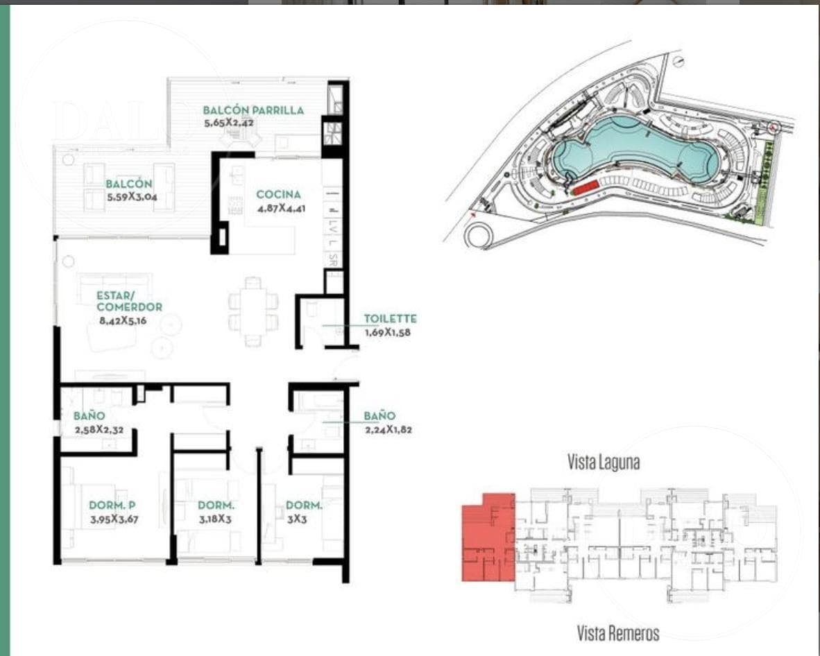 Apartment in Arboris II Remeros Beach, scheduled for delivery in November