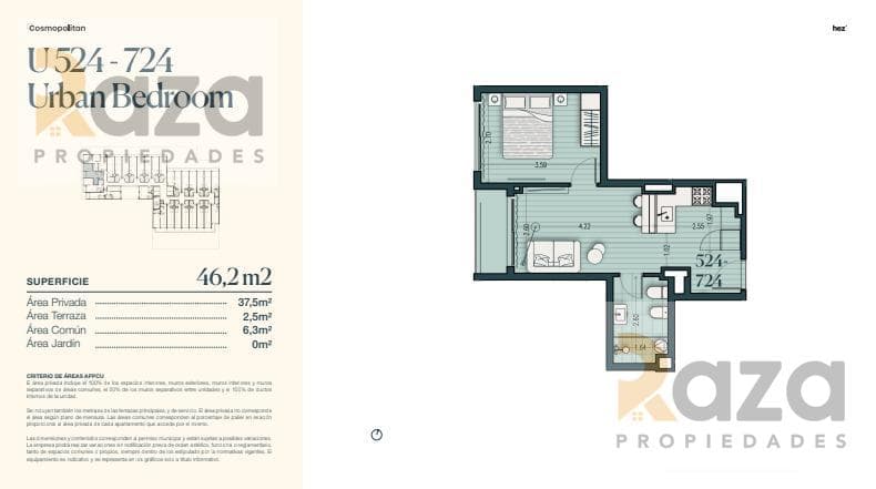 1-Bedroom Apartment for Sale in Parque Rodó