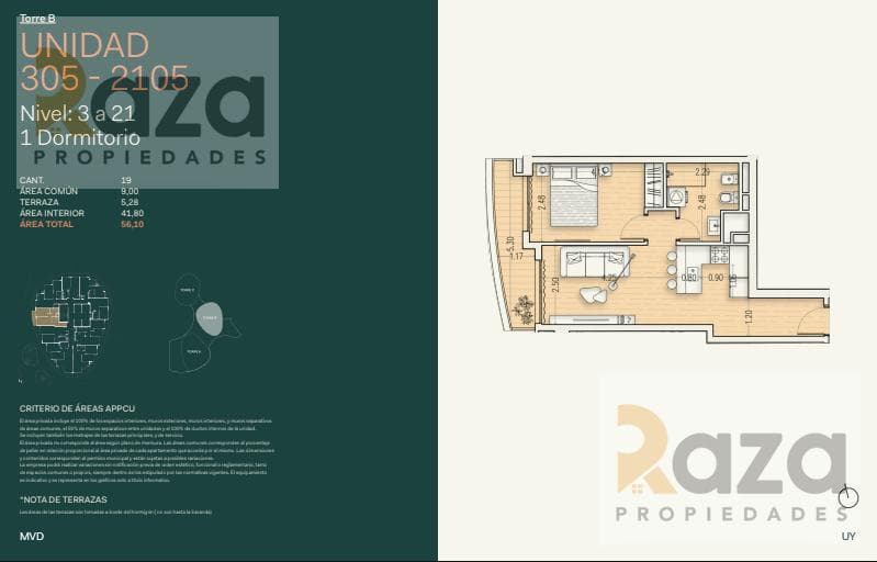 1-Bedroom Apartment for Sale in La Blanqueada