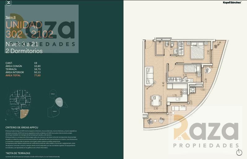 2-Bedroom Apartment for Sale in La Blanqueada