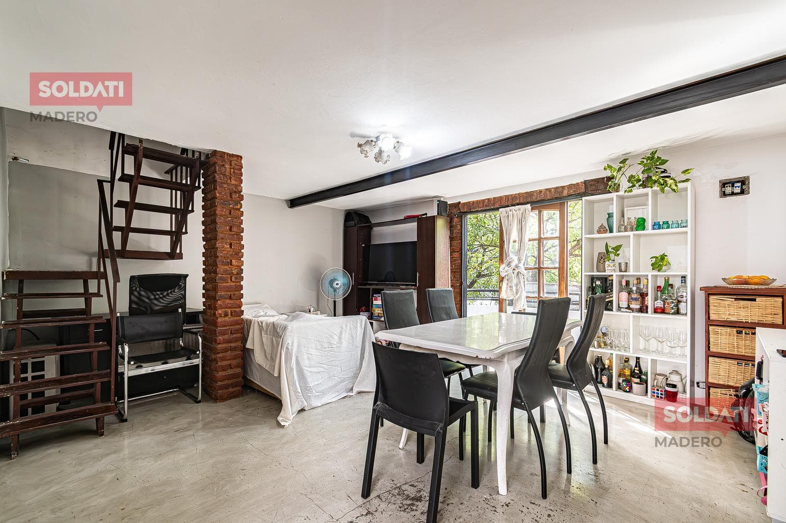 PH in Parque Patricios: Separate Entrance, Patio and Grill, 5 Rooms, NO MAINTENANCE FEES