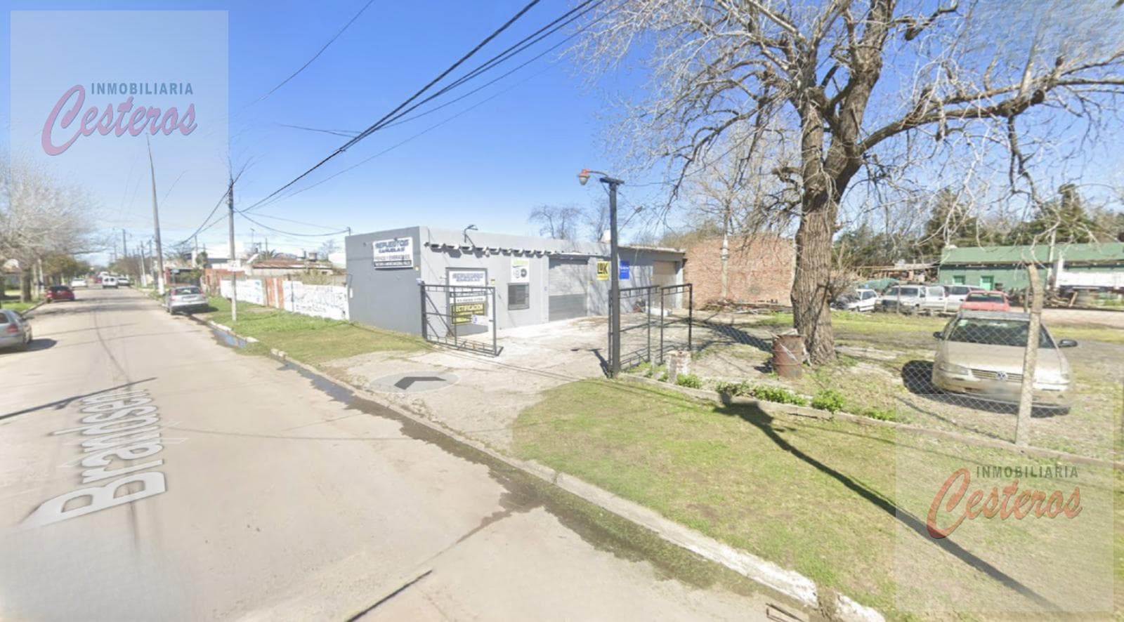 3 lots (946 m²) with commercial potential on Colectora and Brandsen, Cañuelas.