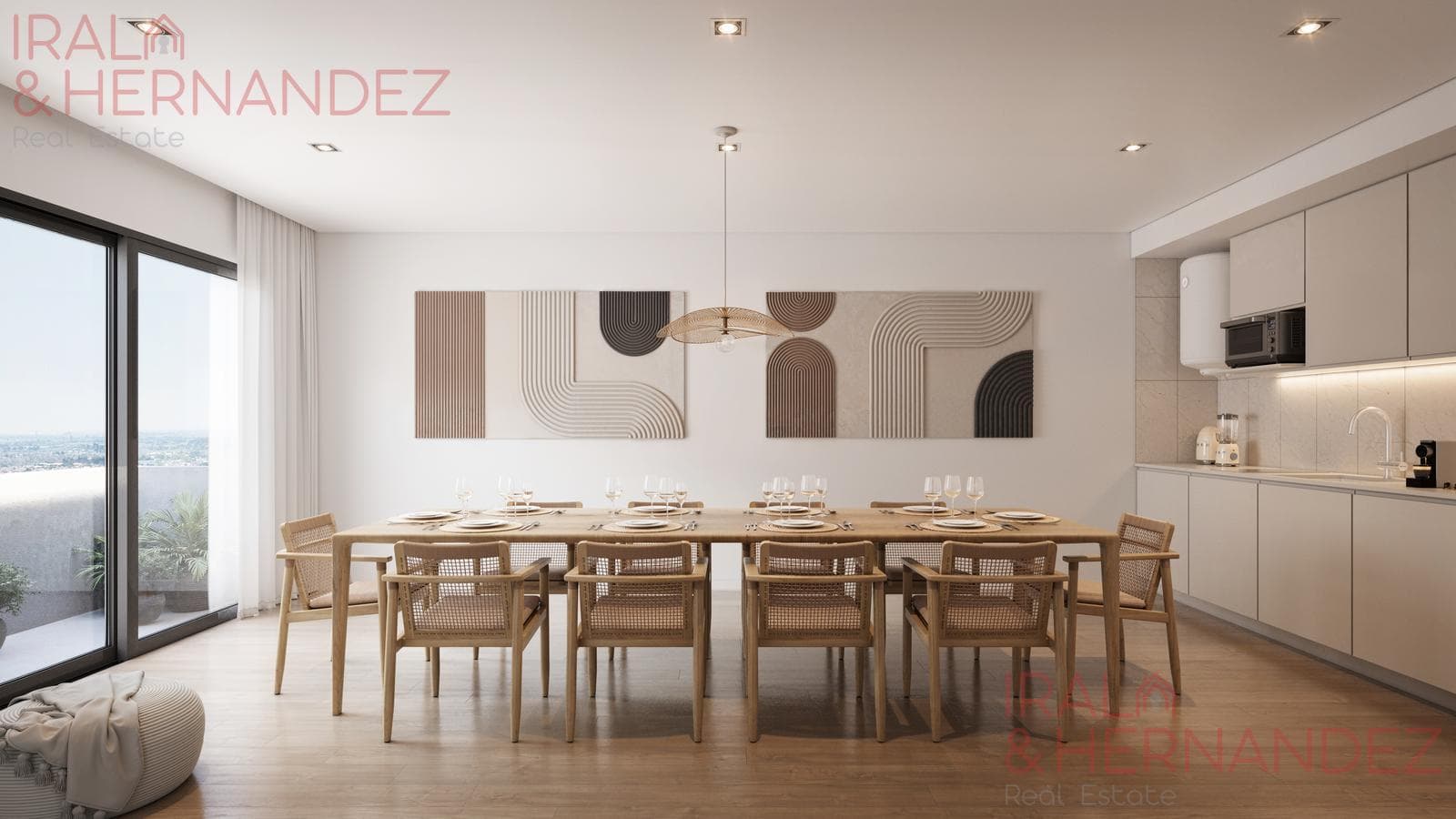 Studio apartment under construction in Nuñez - Full amenities