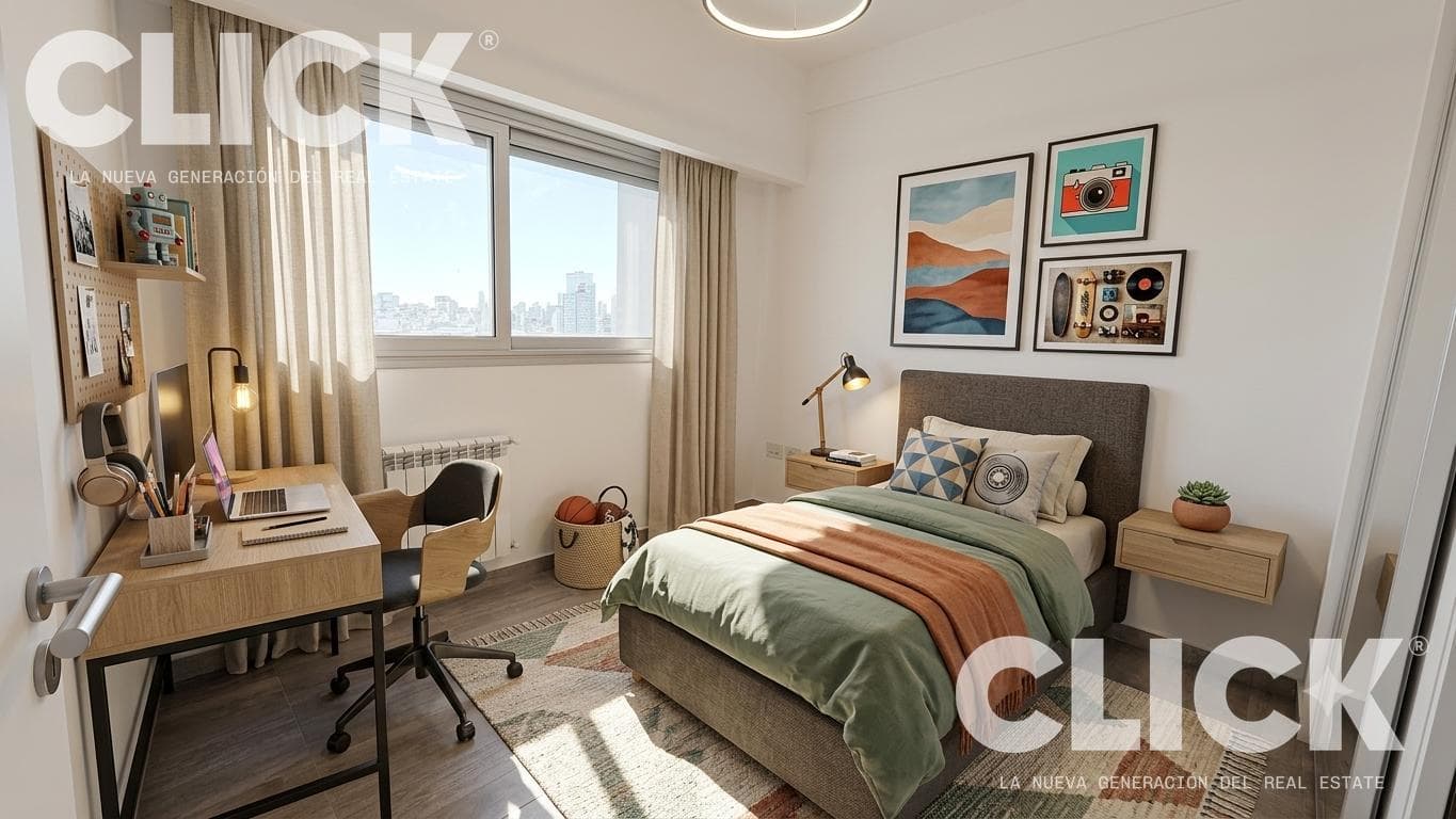FOR SALE - 4-ROOM APARTMENT - BALCONY WITH GRILL - AMENITIES - ALMAGRO