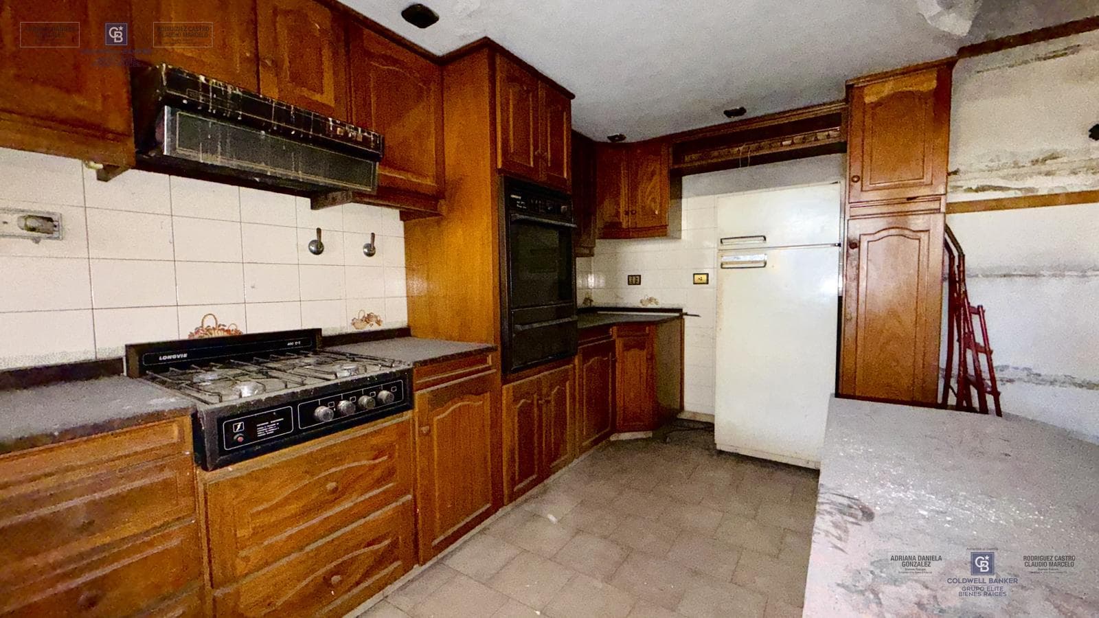 FOR SALE: APARTMENT IN NEED OF RENOVATION WITH TERRACE, OUTDOOR KITCHEN, AND GRILL; GROUND-FLOOR GARAGE IN VILLA DOMINICO