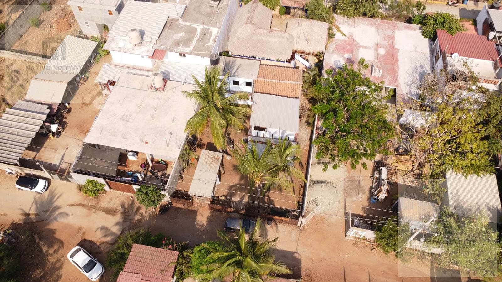 Lot in La Punta Zicatela, 4 blocks from the beach. Quiet area with high appreciation potential