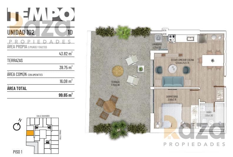1-Bedroom Apartment for Sale in Cordon