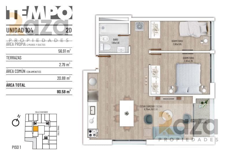 2-Bedroom Apartment for Sale in Cordon