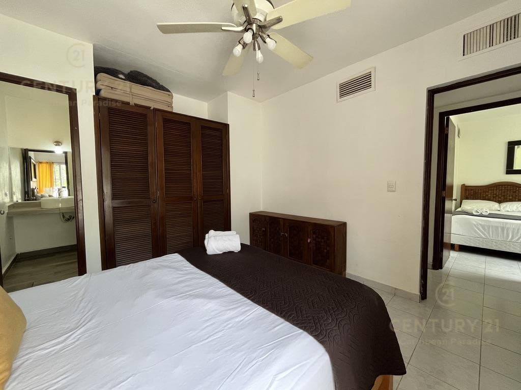 2-Bedroom Condo for Rent in Las Gaviotas Condominium, Downtown Playa del Carmen | P4576