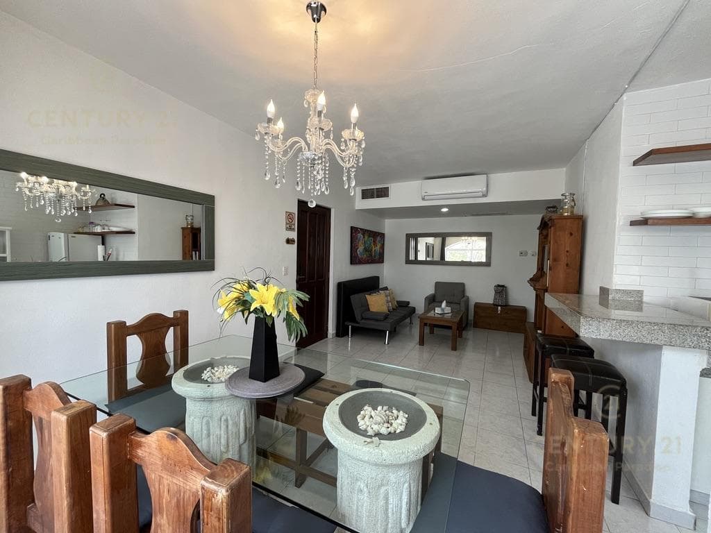2-Bedroom Condo for Rent in Las Gaviotas Condominium, Downtown Playa del Carmen | P4576