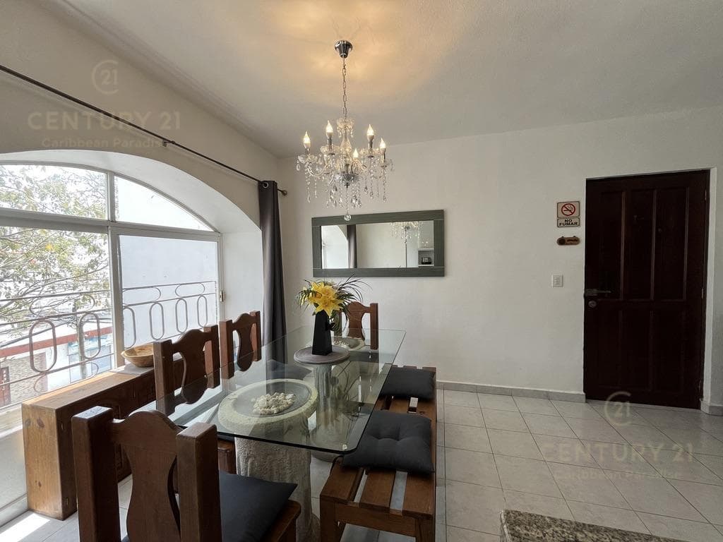 2-Bedroom Condo for Rent in Las Gaviotas Condominium, Downtown Playa del Carmen | P4576