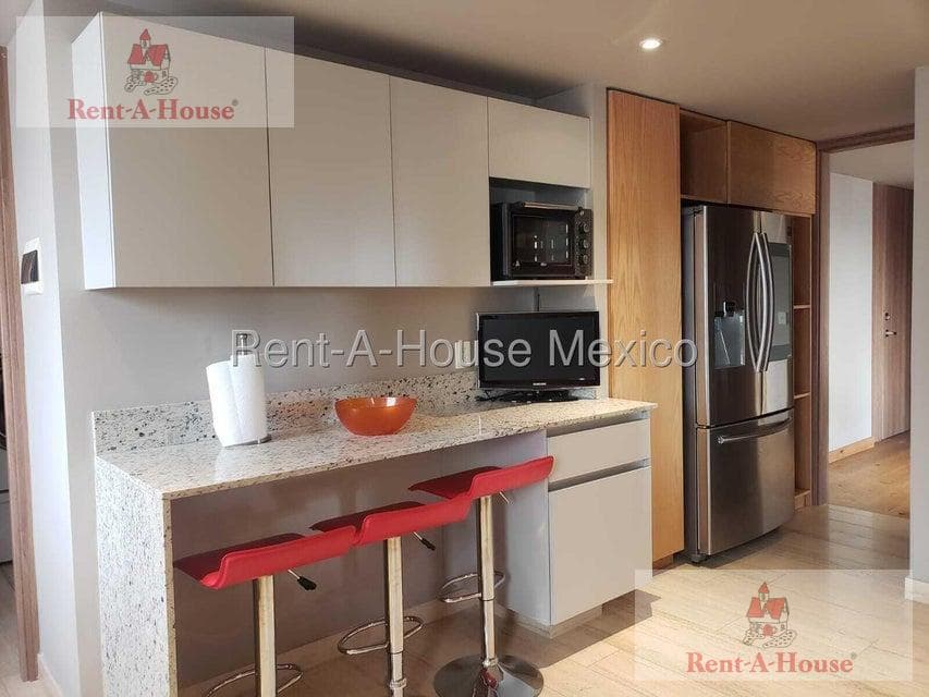 Furnished Apartment for Rent in Hacienda de las Palmas, Huixquilucan, CR 26-2707.