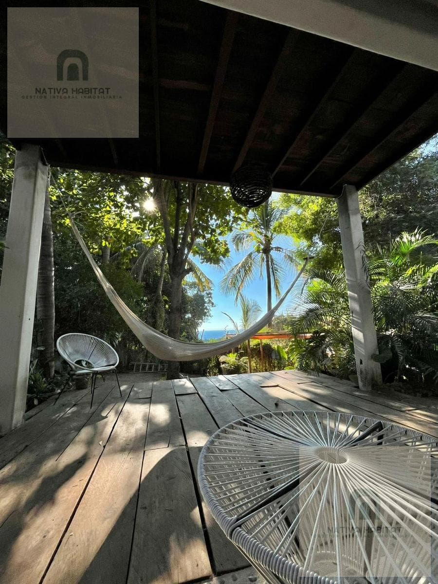 Tropical home with great potential, just 10 minutes from Zicatela Beach, in a growing area.