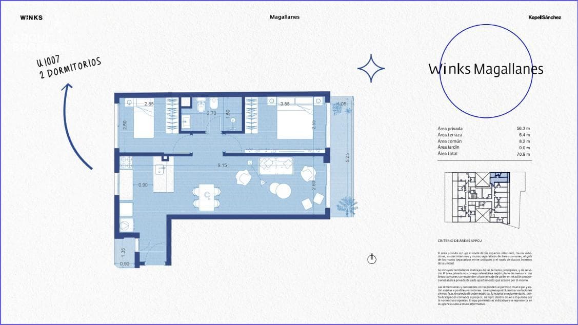 Two-Bedroom Apartment for Sale in Palermo - 1007