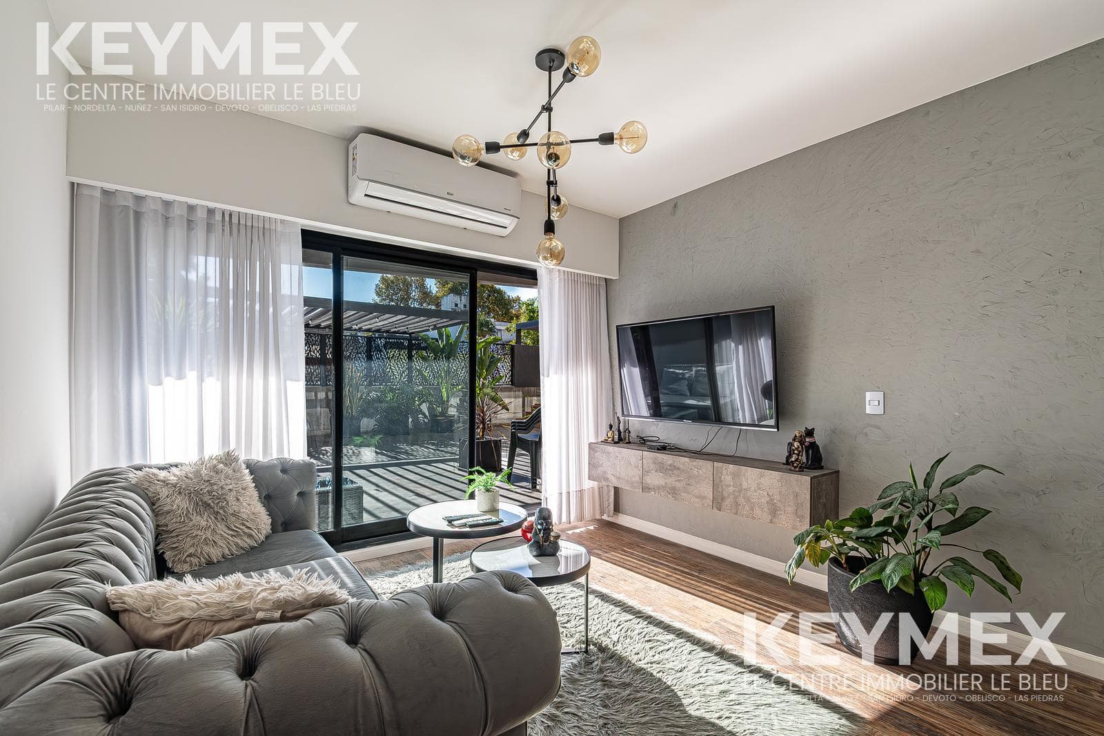 3-room apartment for sale in Devoto with a garage and a terrace balcony, plus amenities