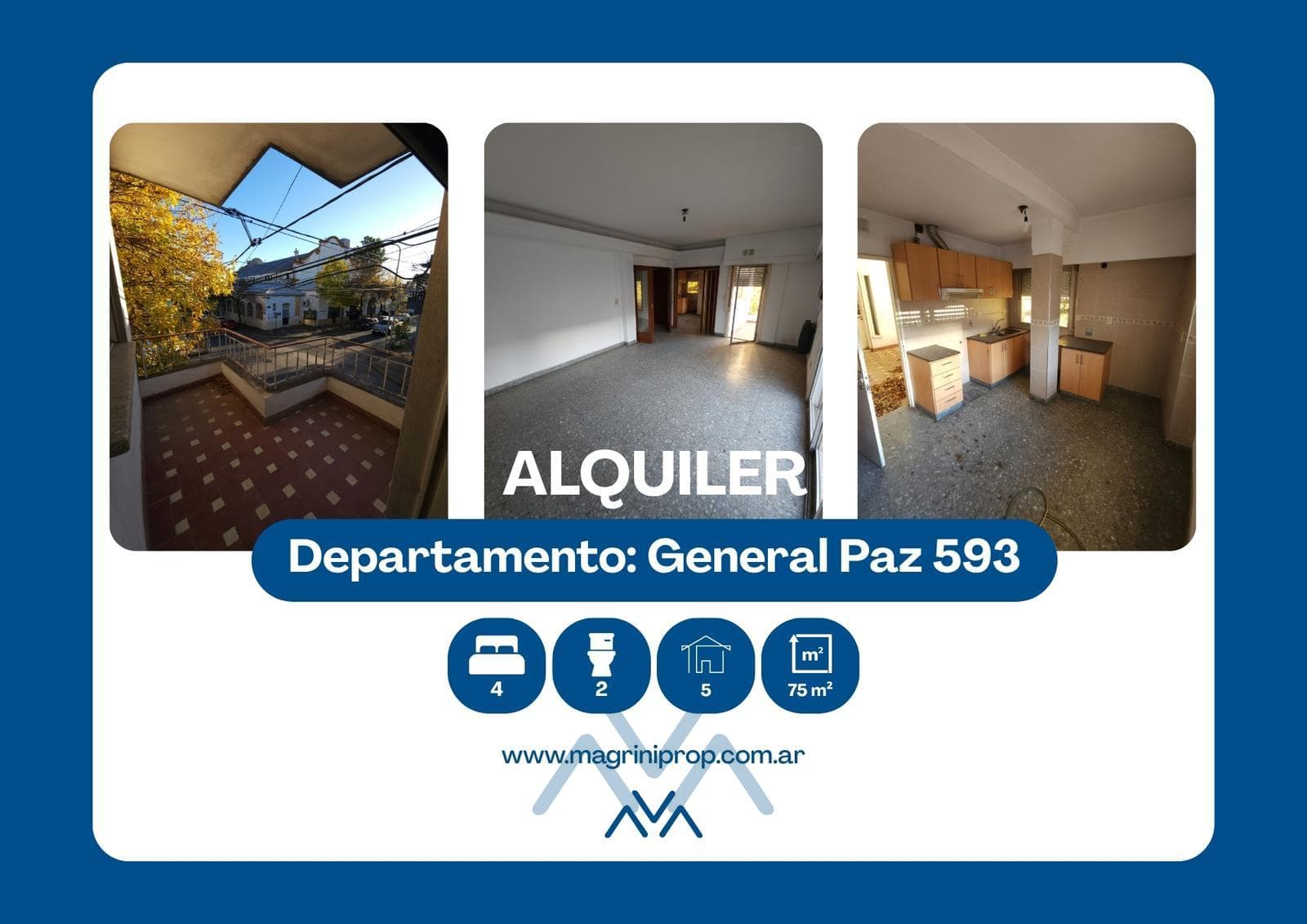 4-Bedroom Apartment at 500 General Paz, Downtown, Pergamino, Buenos Aires