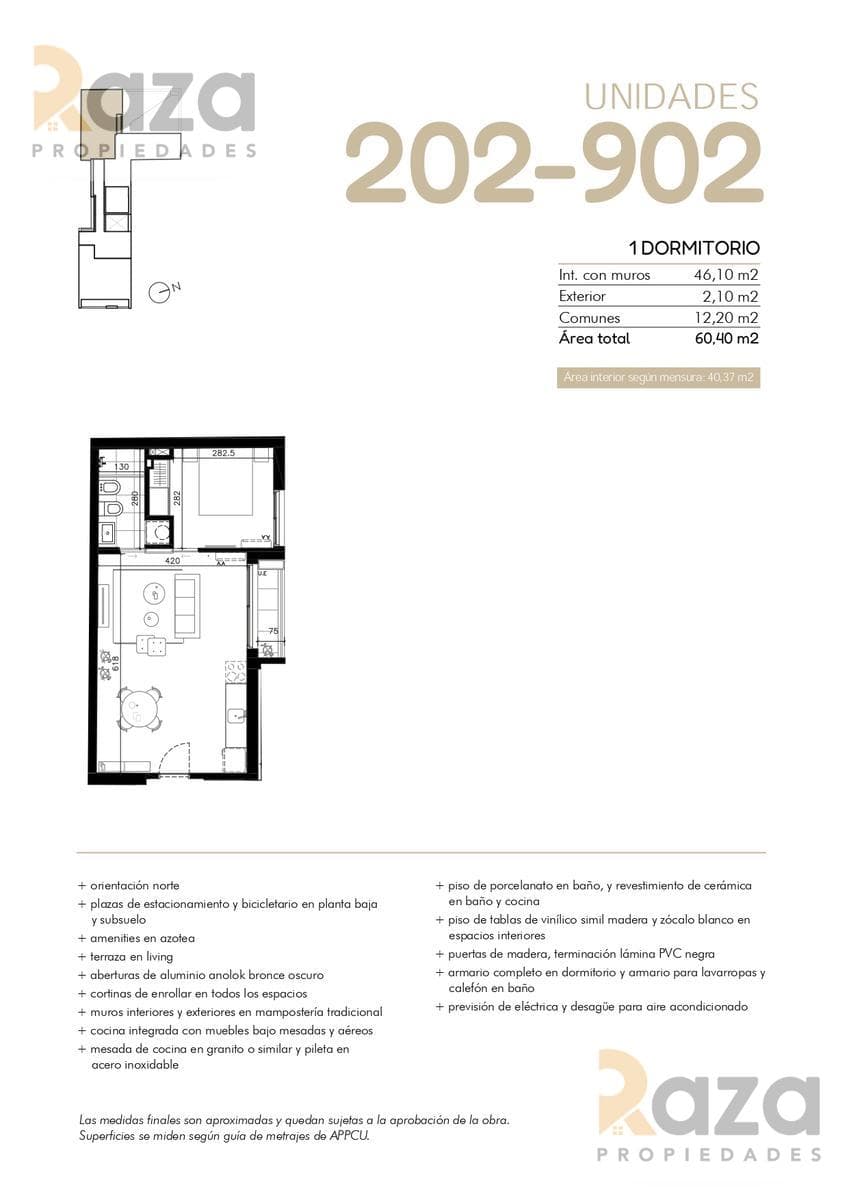1-Bedroom Apartment for Sale in Cordon Sur