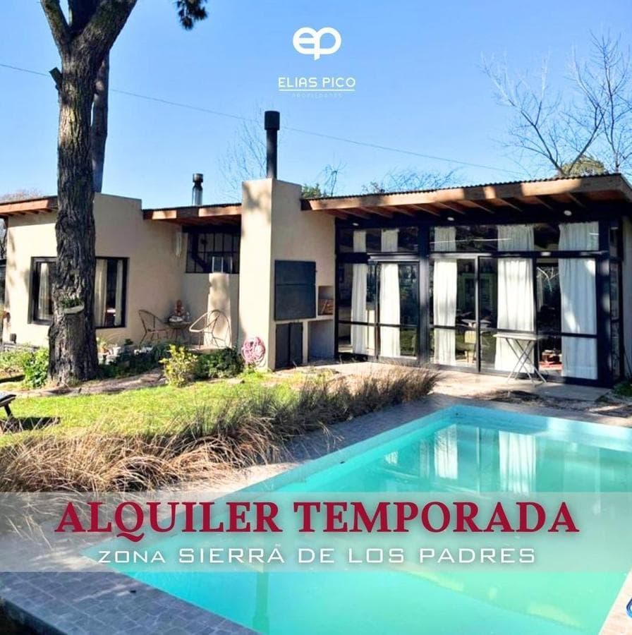 VACATION RENTAL: 4-Bedroom House with Pool in Sierra de Los Padres