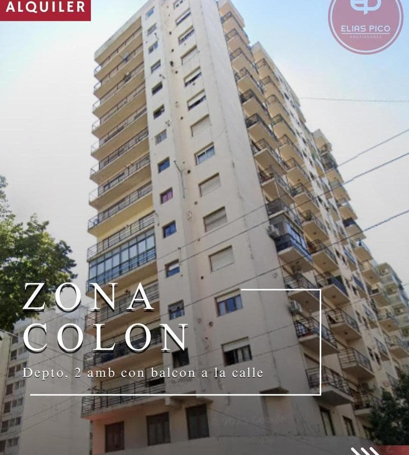 STUDENT RENTAL - 2-room apartment facing the street - Colón neighborhood