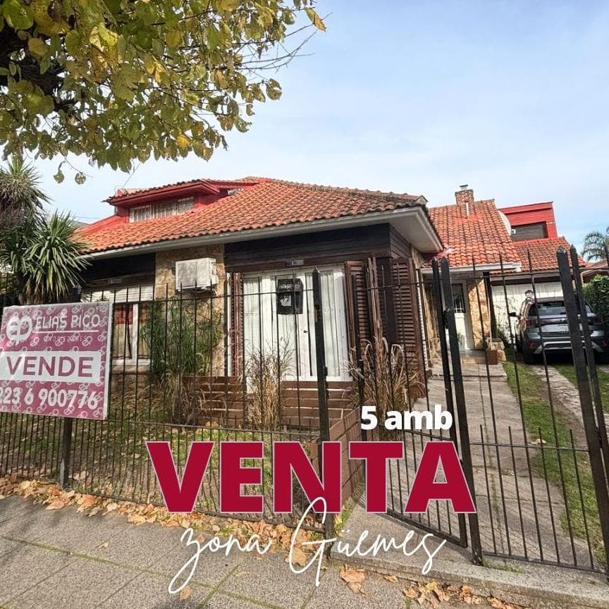 5-room chalet with 645 m² plot – Güemes area
