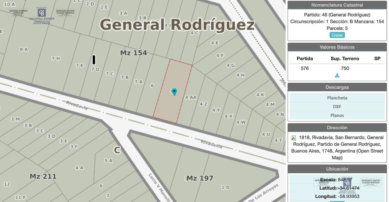Land in General Rodriguez