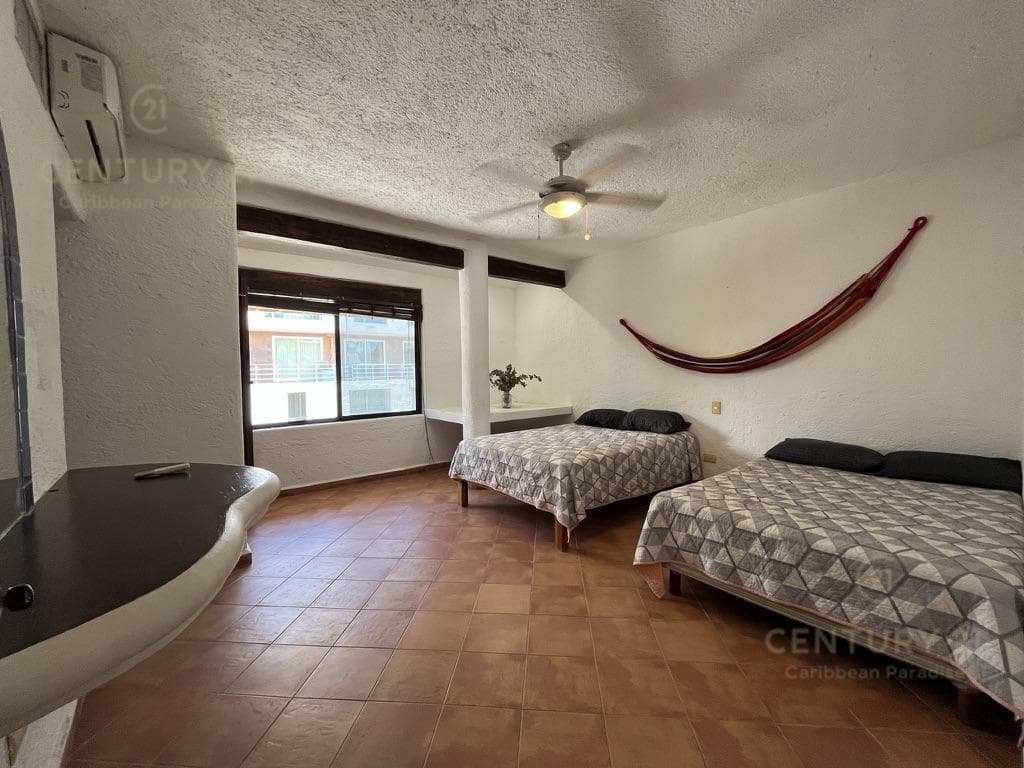 Spacious 2-Bedroom Apartment for Rent in Hacienda del Carmen, Downtown Area | Playa del Carmen | P4573