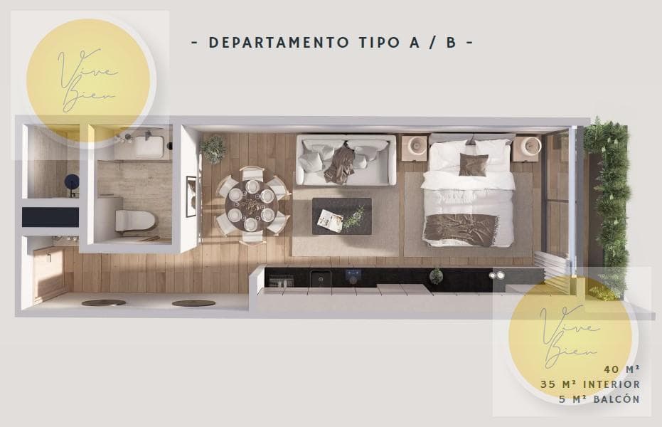 Apartment for Sale in Álvaro Obregón, Roma Norte, Cuauhtémoc, Mexico City
